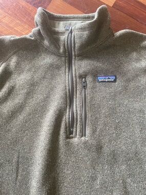Patagonia better sweater 1/4 zip L